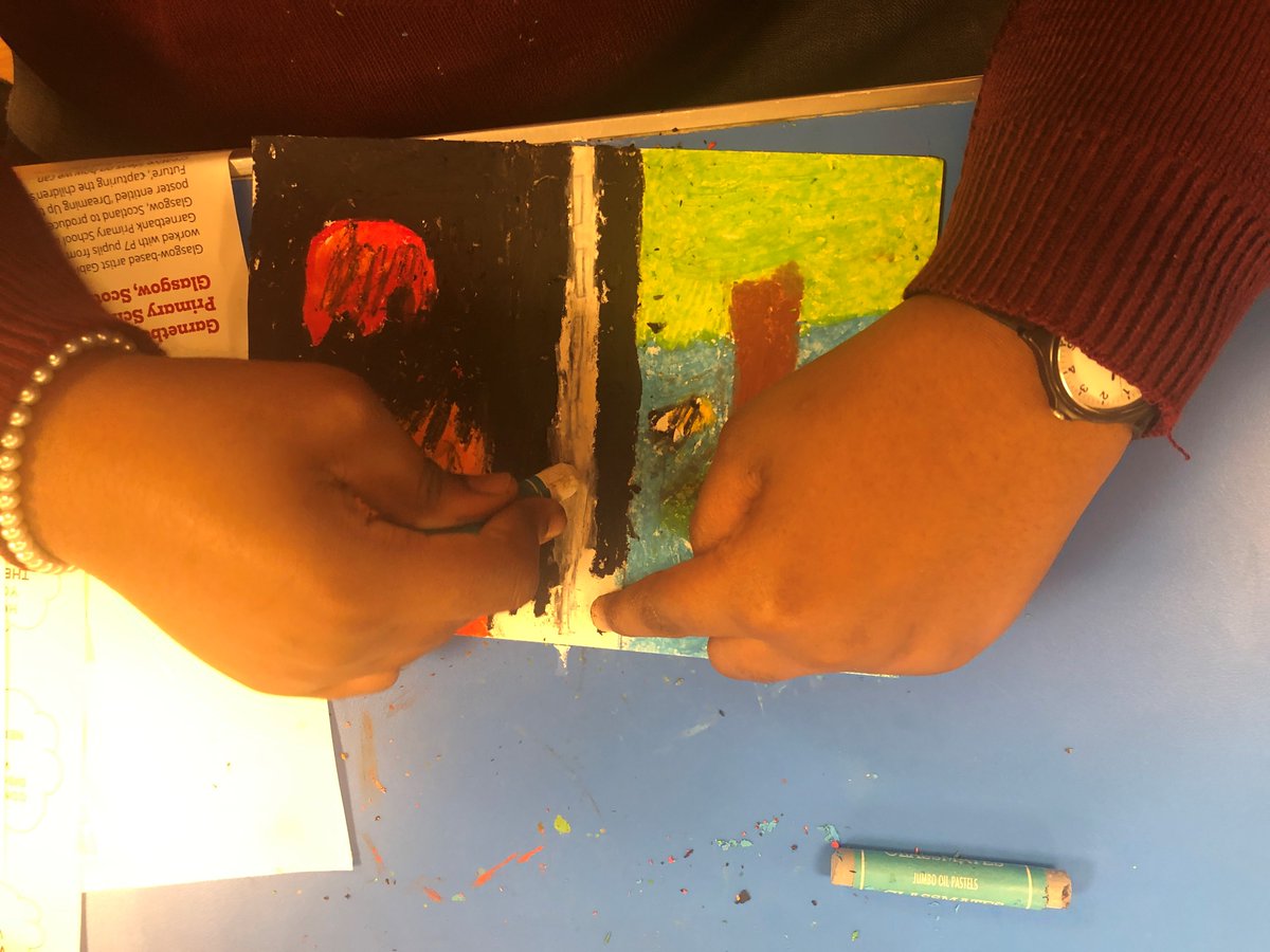 SC_Ed_Learning's tweet photo. Yesterday saw our first school workshops for @Southwarkcathed Gaia Exhibition. The students created some inspiring artwork; some examples from @CathedralSE1 & @StJamesHatcham. #lettersforcreation https://t.co/jm48RdMOwl