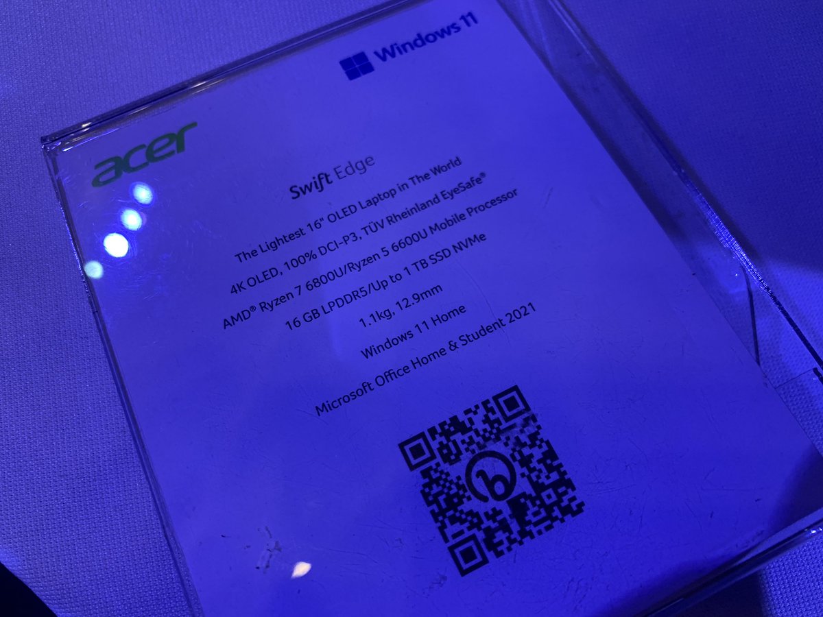 gadget_squad's tweet image. Acer Swift Edge #IGOWithSwift