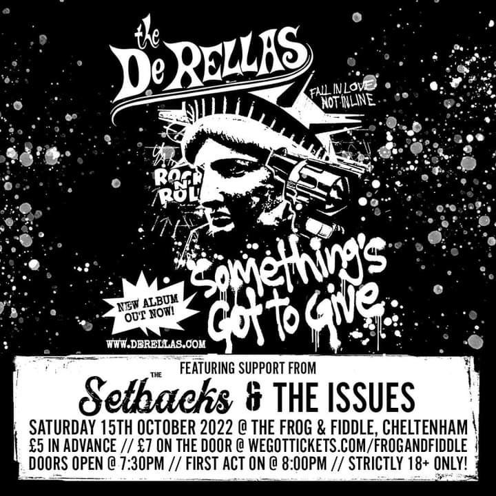 TheSetbacks1's tweet image. This saturday folks. #ukpunkgigs