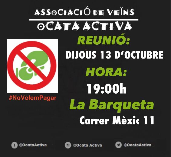 Seguim debatent sobre el pagament de la zona verda. 
La teva opinió ens importa, vine i digues la teva