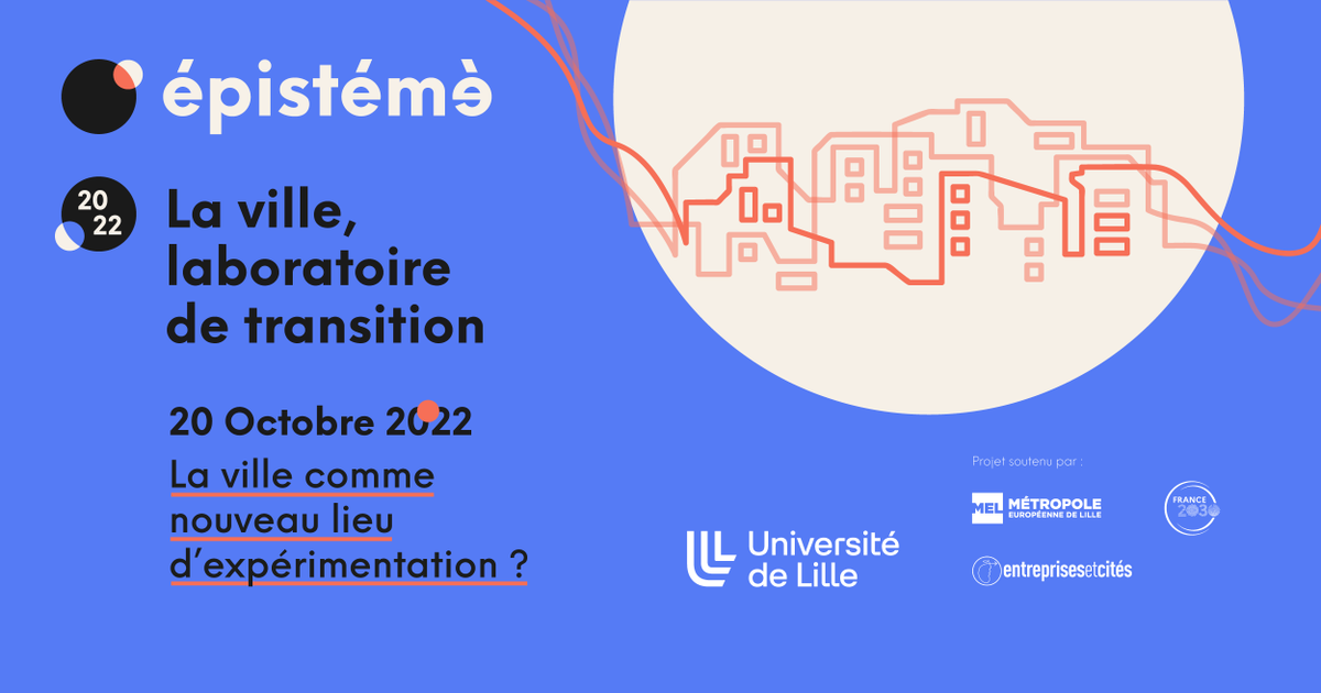 Université de Lille (@univ_lille) on Twitter photo ULille vous donne rendez-vous pour une nouvelle conférence Epistémè : La ville comme nouveau lieu d’expérimentation ?
🗓️Jeudi 20 octobre de 18h à 19h30
📍 @MEL_Lille (2 bd Cités Unies, Lille)
Inscription 👇
bit.ly/3Mqrwn1
<a href="/ENSAPLille/">ENSAP Lille</a> <a href="/E_Cites/">Entreprises & Cités</a> <a href="/METROFORUM1/">METROFORUM</a> ULille vous donne rendez-vous pour une nouvelle conférence Epistémè : La ville comme nouveau lieu d’expérimentation ?
🗓️Jeudi 20 octobre de 18h à 19h30
📍 @MEL_Lille (2 bd Cités Unies, Lille)
Inscription 👇
bit.ly/3Mqrwn1
<a href="/ENSAPLille/">ENSAP Lille</a> <a href="/E_Cites/">Entreprises & Cités</a> <a href="/METROFORUM1/">METROFORUM</a>
