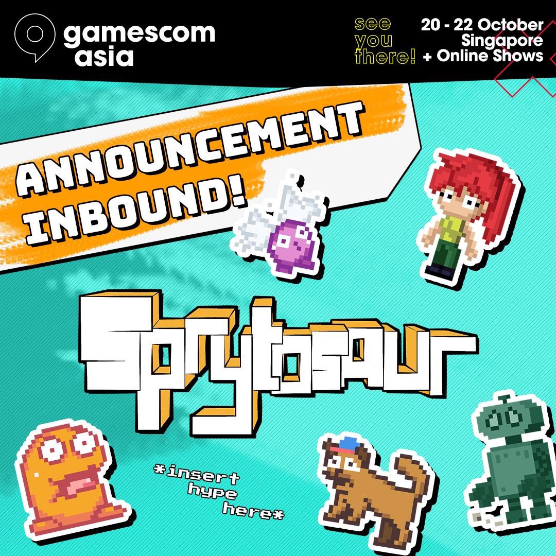 sprytosaur's tweet photo. Busy preparing the last bits for our stand at @gamescomasia ! (20-22 October, Singapore &amp; online). We’ll be sharing what we’ve been busy working on soon enough!

Hint: it’s a video game (of course!)

#Gamescom #gamescomasia #IndieGameDev https://t.co/iQpHozFlnY