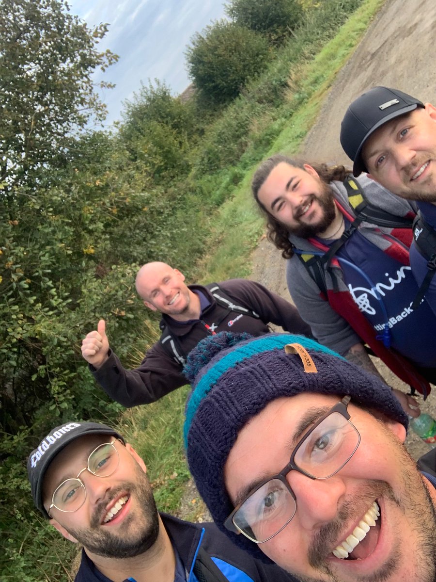 GettingTrack's tweet photo. We are day 4 of mission #GettingBackOnTrack. 77miles down 23 to go. Walking the train stations from #RamsgatetoVictoria raising money for @MindCharity we want people to embrace the benefits of walking and talking on their #mentalhealth almost there, still smiling @SteveWhiteRail https://t.co/AQOMwUeQSG