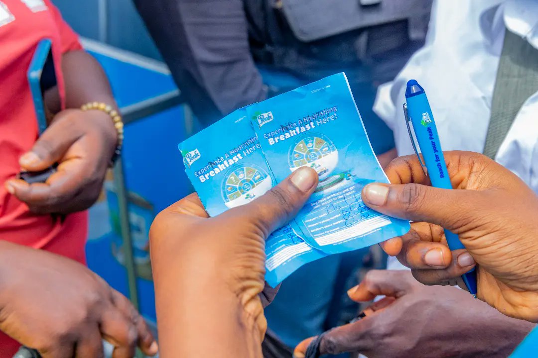 ChainReactions2's tweet photo. Peak Milk Nigeria is passionate about good, healthy and delicious food, Chain Reactions Africa is excited to be a part of the #peakbreakfastcafe campaign.
#peakmilknigeria
#LagosActivation
#PeakMilkActivation
#ChainReactionsNG
#ChainReactionsAfrica https://t.co/5yQLshvG7i