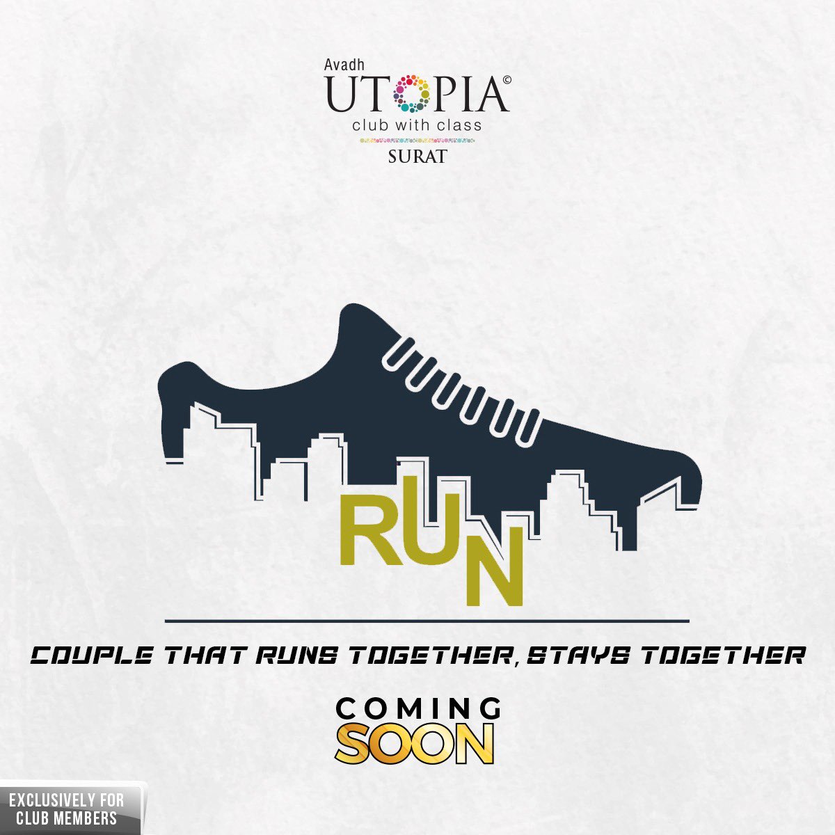 avadhutopia's tweet photo. COMING SOON 🏃🏃‍♀️
Can you guess what exactly we are coming up with?

#couplegoals #fitcouple #avadhutopiasurat #run #running #runningmotivation #couplethatrunstogetherstaystogether #comingsoon #utopians #instafitness #fitnessaddict #suratupdates #suratevents #suratcity #suratnews https://t.co/zUjgheiwoI