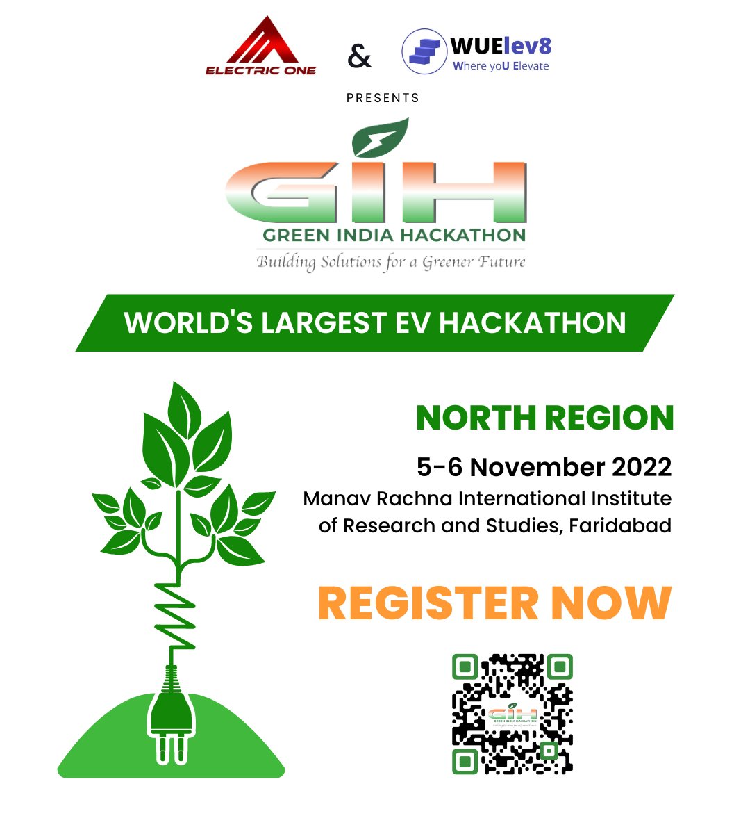 whereuelevate's tweet photo. Register now in the World's largest EV hackathon and mark your Global presence!

Registrations now!

https://t.co/AK6qUHLia9

#gih #greenindiahackathon #ev #largestevhackathon #registrationsopen #registernow #linkedinconnections #ElectricOne #WUElev8 #GIh #participatenow https://t.co/O89tAhbLTJ