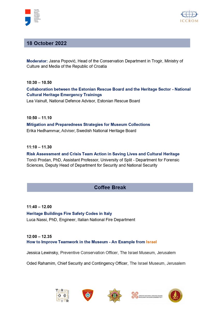 FAR_ICCROM's tweet photo. Have you registered yet?
PREVENT Symposium Programme is out now: https://t.co/F0atvIERVQ

Save your spot! https://t.co/XZlrvavmUp https://t.co/5EMi3qLhYP