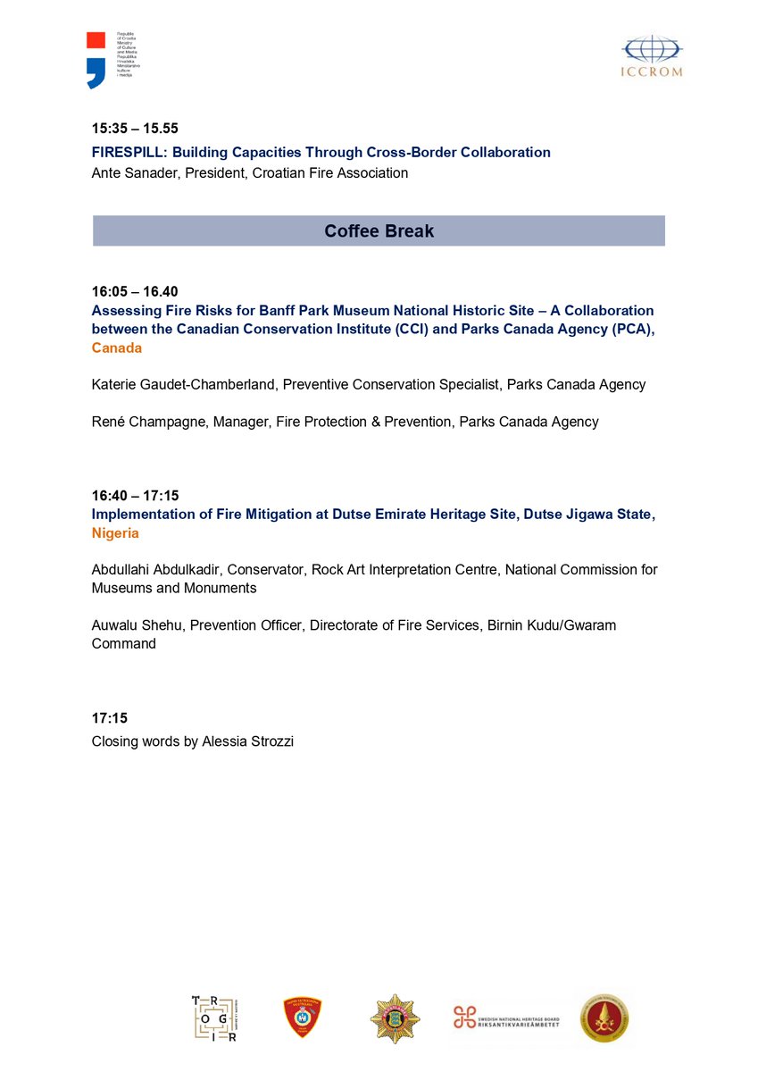 FAR_ICCROM's tweet photo. Have you registered yet?
PREVENT Symposium Programme is out now: https://t.co/F0atvIERVQ

Save your spot! https://t.co/XZlrvavmUp https://t.co/5EMi3qLhYP