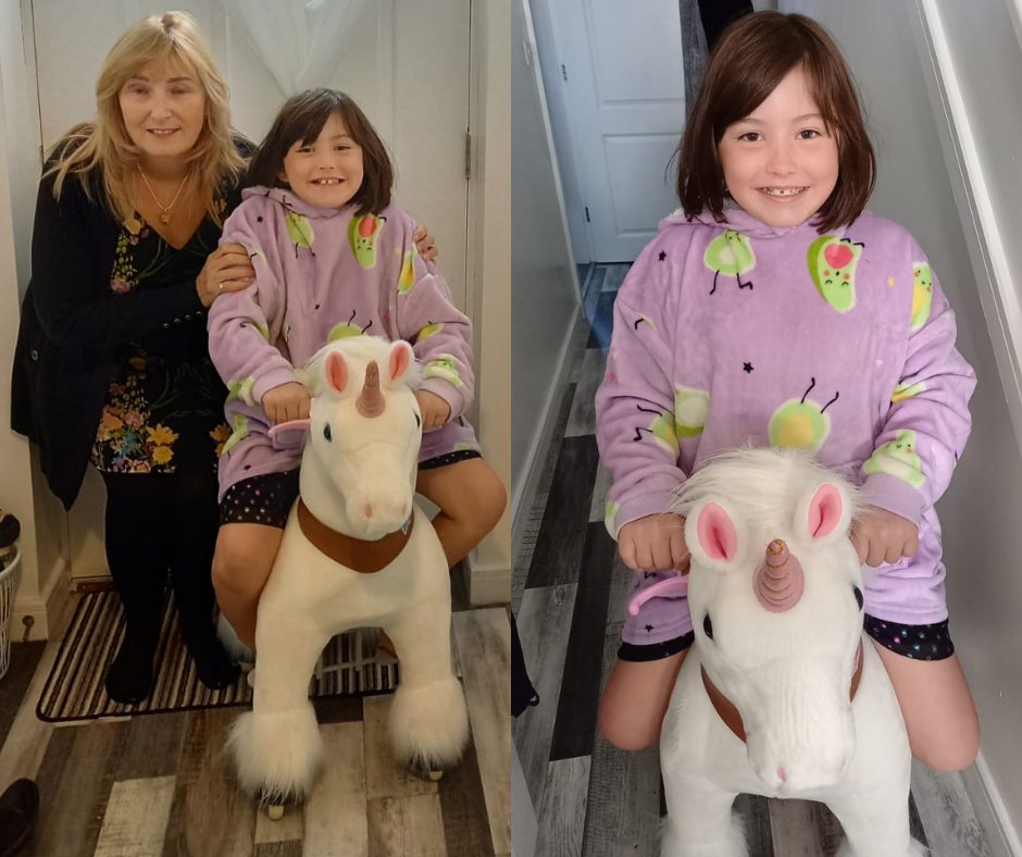 We are so proud of this young lady! She is using her walking unicorn to improve her core strength. She definitely knows how to meet her sensory needs! Well done!
<a href="/bevjones2000/">Bev Williams</a>
#teamcmc