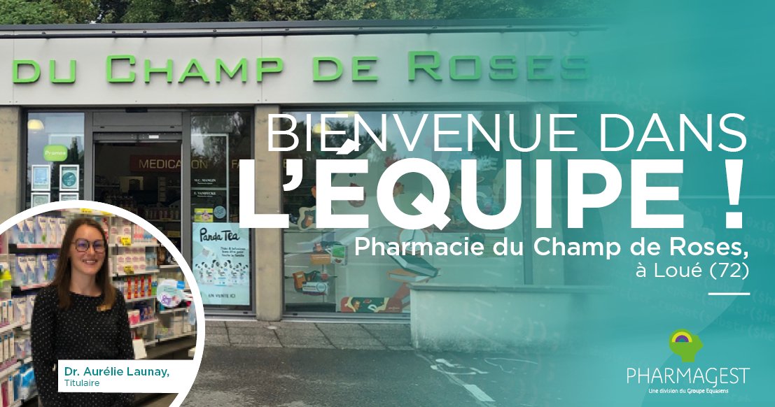 [WELCOME TO THE TEAM !]
Une nouvelle recrue dans l'équipe, bienvenue à la #Pharmacie du Champ de Roses de Loué 🐔 (72) !
Une décision prise grâce à la simplicité et plaisance d'utilisation du #logiciel et un module de location de matériel médical pratique et efficace ! 🤜🤛