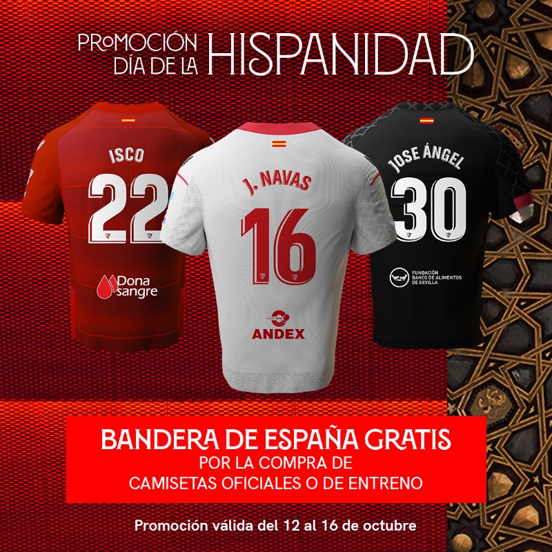 Quieres una CAMISETA DEL SEVILLA FC firmada por sus jugadores? - FEDEMA