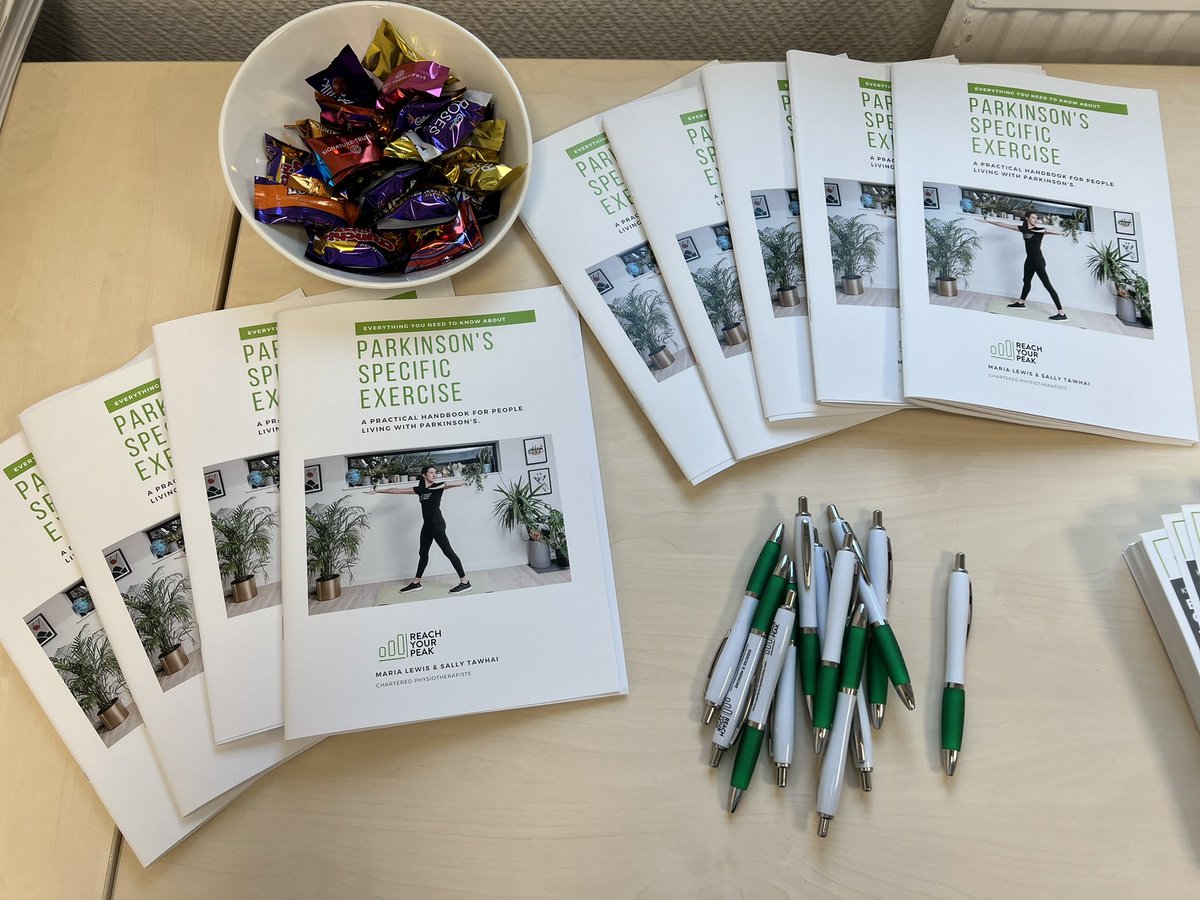 ReachURPeak's tweet photo. Really excited to be at the @PDNSA conference today to speak to all the wonderful #Parkinsons nurses about #exercise and what we do at Reach Your Peak. Come and see us if you are here #pdnsa https://t.co/m8r0ZvlsfS