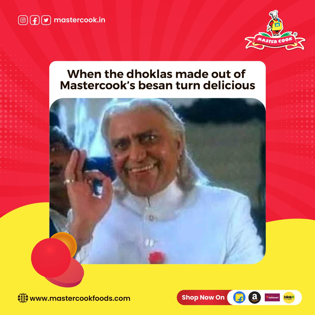Mastercook_in's tweet photo. Lets just say.. Raanaji Khush hue!!!๐
#memes๐ #memesdaily #funny #funnymemes2you #funnymemes #facebookfun #dailyfun #funmemes #mastercook #funrecipes #memes2022 #memestagram #memeslover https://t.co/iZU5wNtIbp