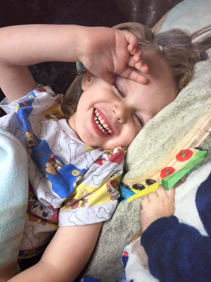 govan31's tweet photo. This is my grandson, Logan.

He died 5 days after this photo was taken in 2017 of #DIPG (a terminal kids brain tumour). He was 3.

3 years ago we scattered his ashes...

ONLY more research will STOP families, maybe even yours, going through this.

Awareness + research  = cure 🎗 https://t.co/7BeBabx4i5