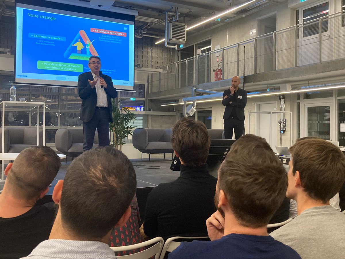 #TournéeAgencesSII Le tour de 🇫🇷 continue pour Eric Matteucci et <a href="/CharlesMAUCLAIR/">Charles Mauclair</a> : rdv <a href="/SII_Atlantique/">SII Atlantique</a> à la rencontre des collaborateurs pour des échanges instructifs et conviviaux ! Au programme : engagements #RSE #QVT et perspectives 2023 #numerique