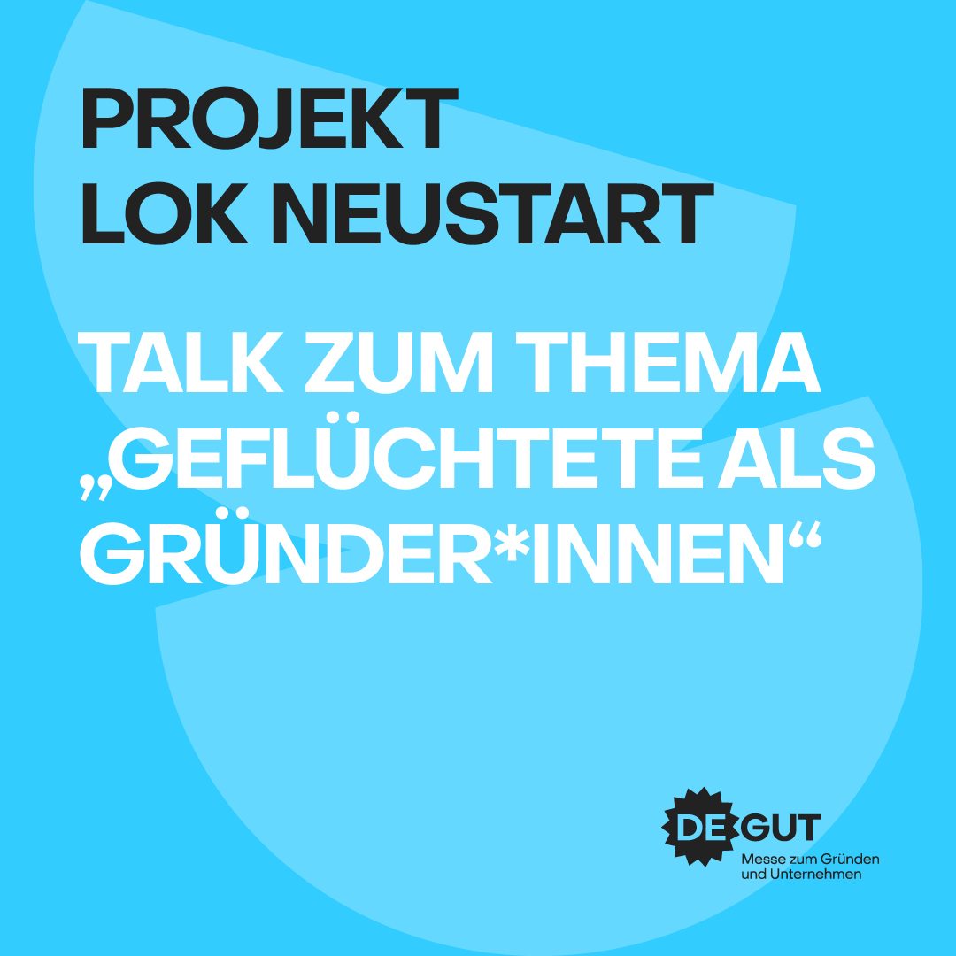 Im Rahmen des Projekts LOK NEUSTART diskutieren Vertreter*innen des #SenWiEnBe mit dem Träger #LOKamotionGmbH die Gründungschancen von geflüchteten Personen in Berlin. Der Talk findet am Freitag, dem 14.10.2022 von 13:15 – 14:15 Uhr im Foyer 2, EG statt. #Neustart #LOK #deGUT2022