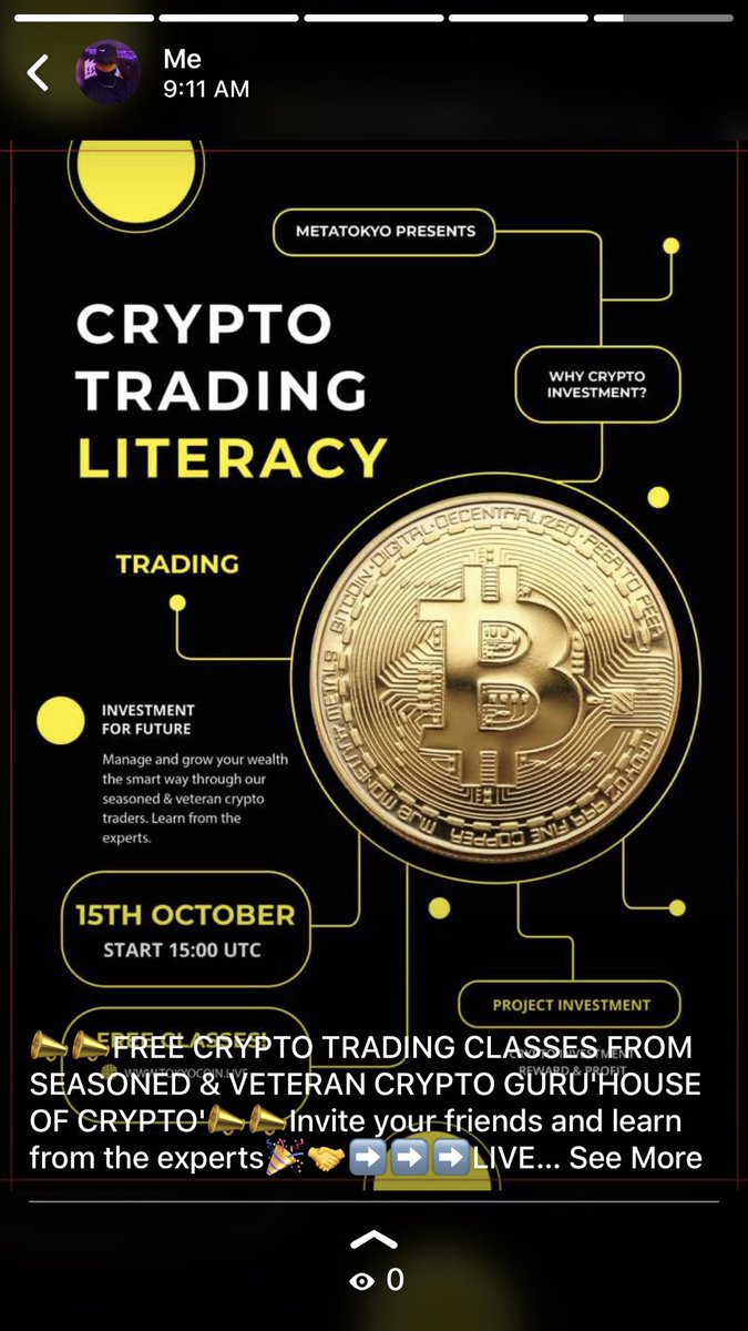 <a href="/elonmusk/">Elon Musk</a> 📣📣FREE CRYPTO TRADING CLASSES FROM SEASONED &amp; VETERAN CRYPTO GURU'HOUSE OF CRYPTO'📣📣Invite your friends and learn from the experts🎉🤝➡️➡️➡️LIVE HERE ON TELEGRAM ‼️t.me/TokyoCoinLive‼️<a href="/TokyoCoinLive/">TokyoCoin</a> .Don't miss this great opportunity my friends. You don't wanna miss this