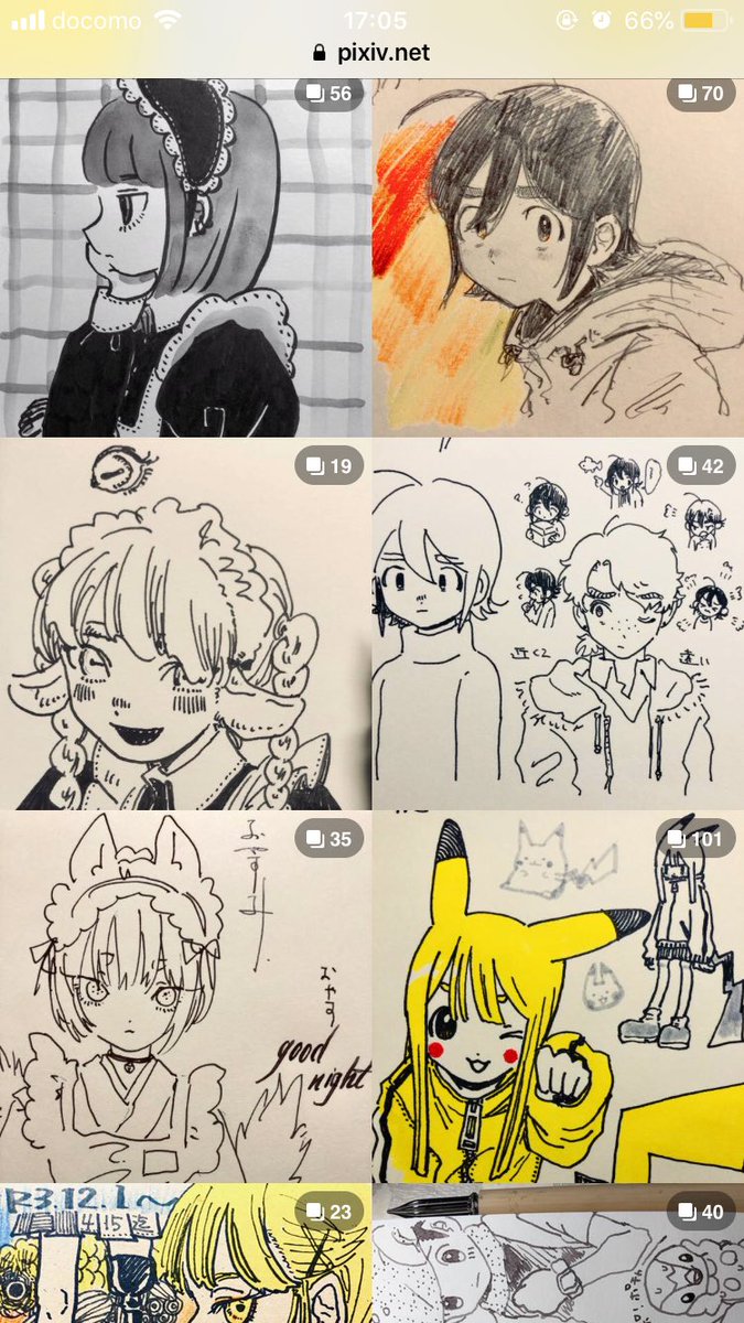 たくさん描いたな!と思います 
(pixivに投稿したまとめ) https://t.co/oesRLo6S5W 