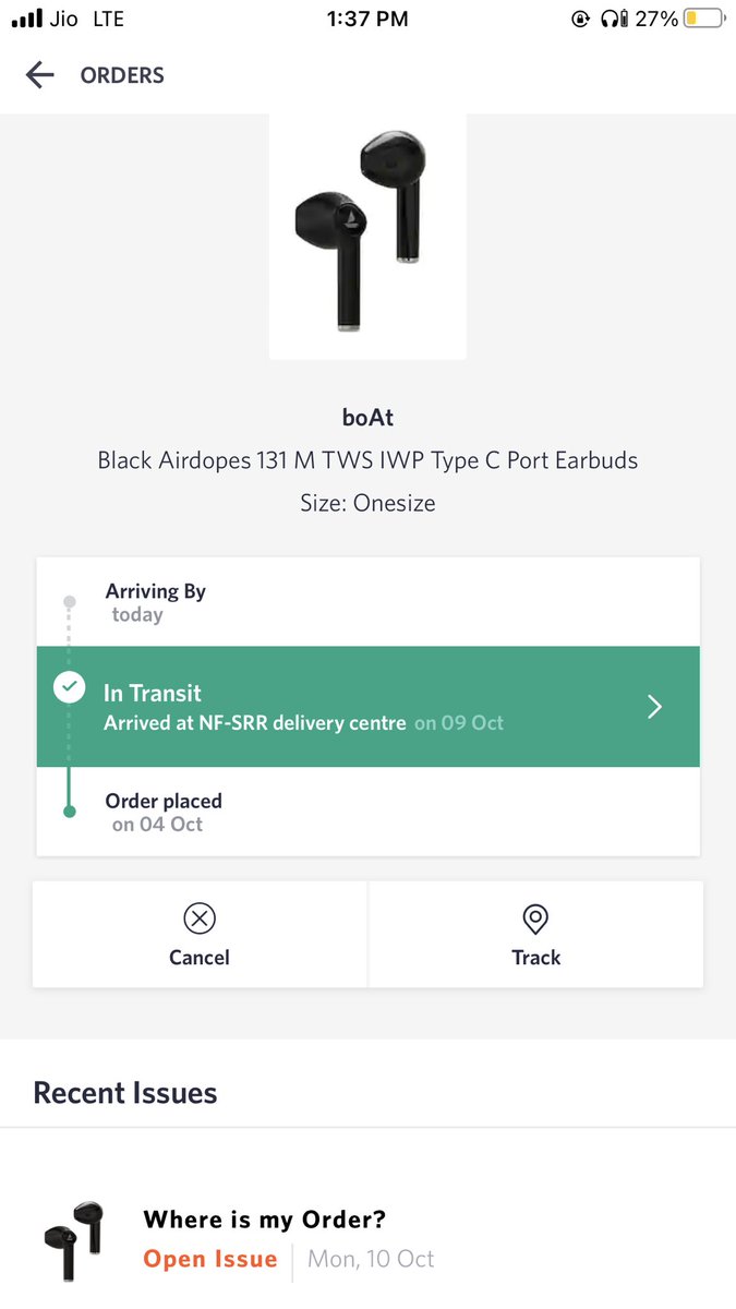 OwwEssMee's tweet photo. @myntra   Can i ask why on earth would u follow this pattern of delaying my orders and later cancelling it for obsoletely no reason? Out of 25 orders since june just one item was delivered https://t.co/JKSmuFd7sL