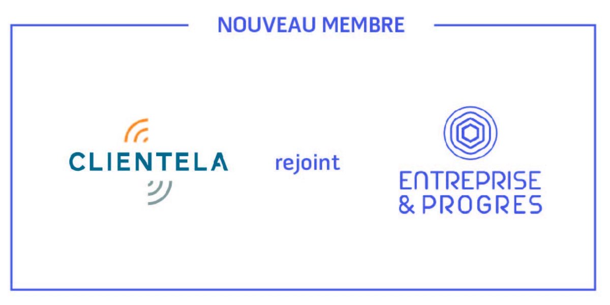 EntProgres's tweet photo. 📢 Nous vous annonçons l'arrivée d'un nouveau membre : bienvenue à Marc de Boislaville @clientela49 ! https://t.co/FPAN9wTOs1