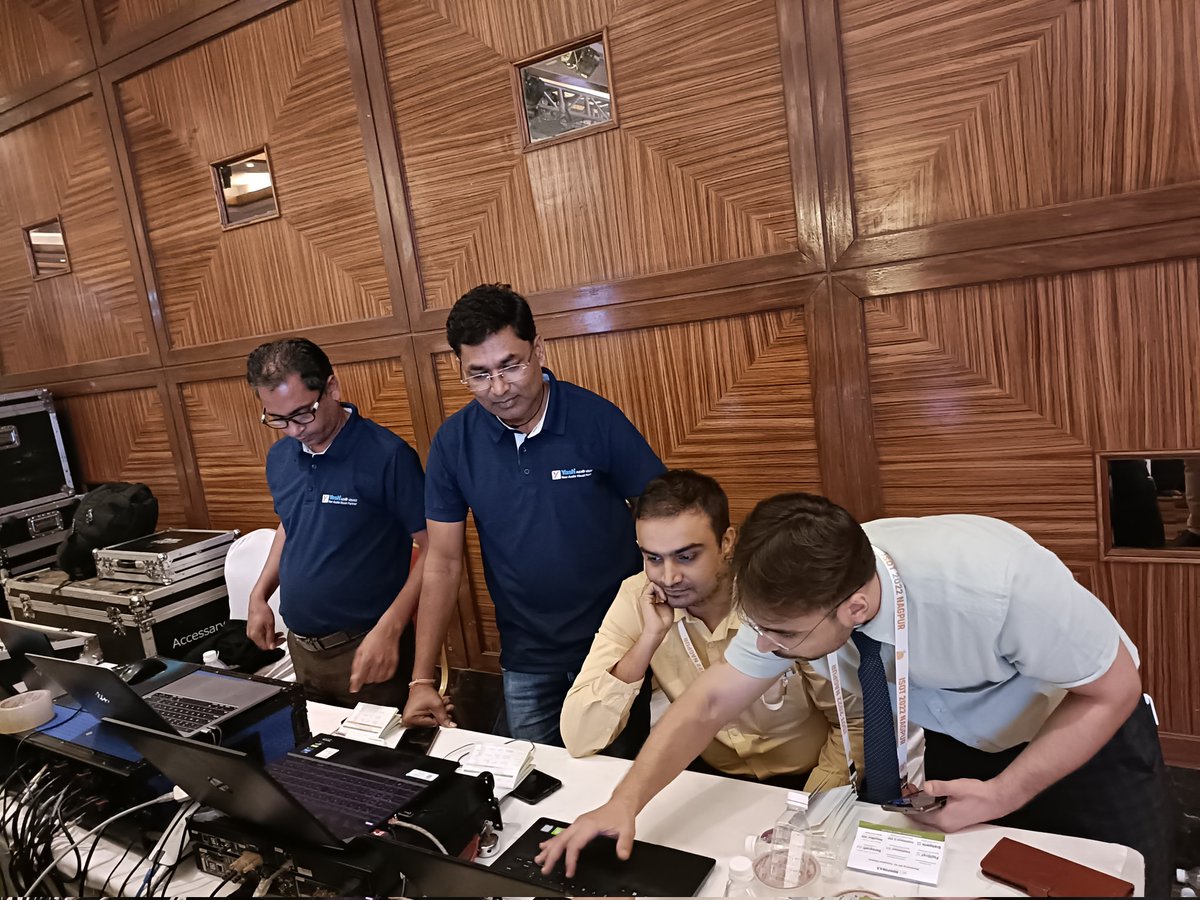 #ISOT2022Nagpur quiz team!
Dr <a href="/KapilNephro/">Kapil Sejpal</a> &amp; Dr <a href="/AkshayKriplani/">akshay kriplani</a> ...getting prepped for Transtrivia..!