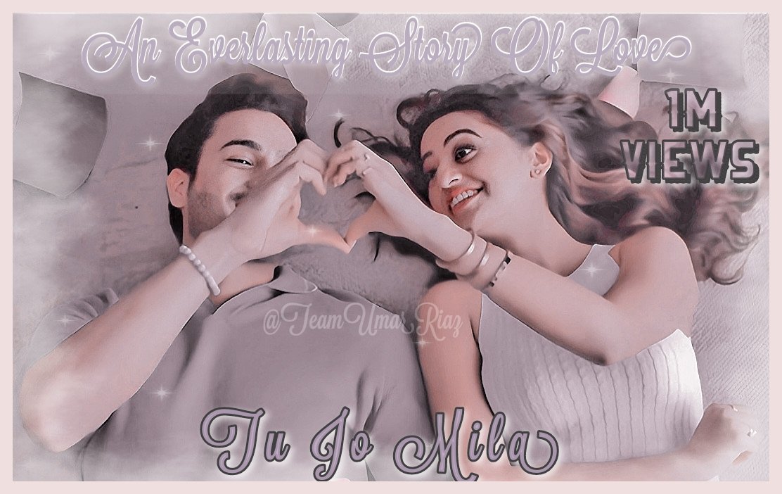 TeamUmarRiaz's tweet photo. " 1M VIEWS " for the everlasting story of love beautifully executed by #UmarRiaz &amp; #HellyShah on screen.

The childhood romantic saga amazingly projected by the entire crew is being cherished by NEUTRALS with wide arms !!! 

Keep Streaming and Keep making reels ♥️♥️

#UmarArmy https://t.co/iW7AaEy7XZ