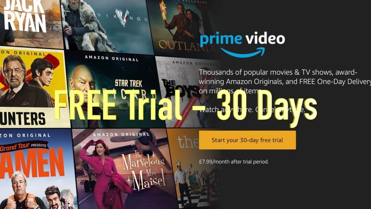 Prime Video Free Trial: Stream for a Month for Free