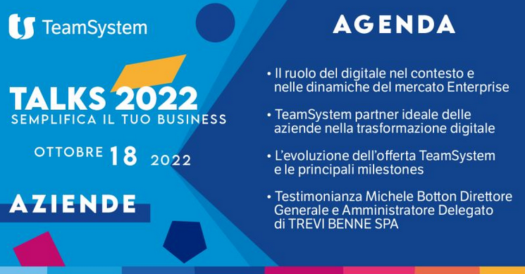 PragmaProgetti's tweet photo. 👉Manca poco al Talks 2022! Spunti, approfondimenti, testimonianze, scenari di mercato: per il #business delle #aziendeitaliane 🏭
📌18 ottobre ore 10,30 per iscriversi https://t.co/D2ldKhINZX https://t.co/OcAY2SsClt