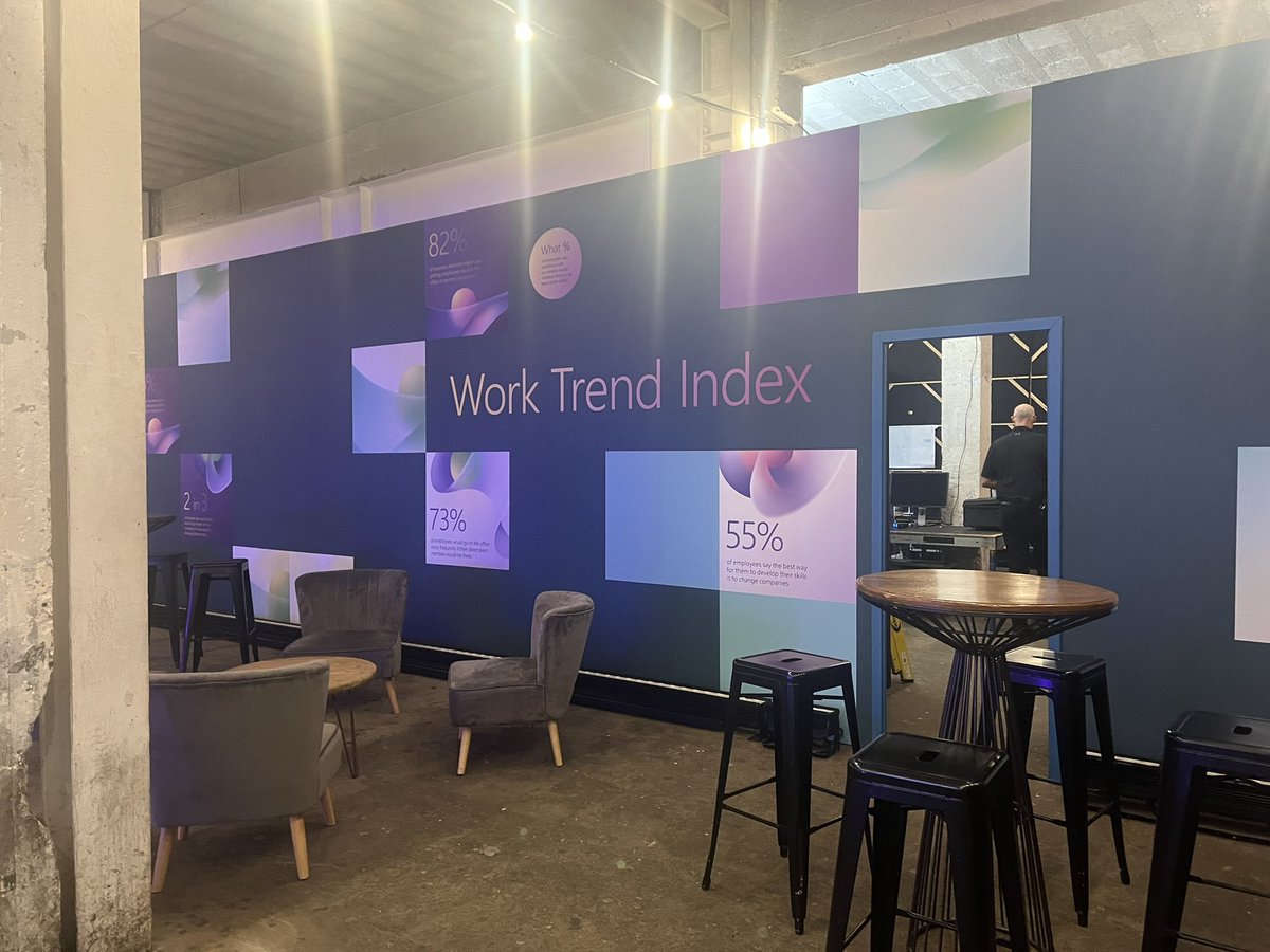 And here we go #MSIgnite another epic day ahead. 

If you’re heading over this week and your looking at how you can drive the culture amongst your employees, then check out our Work Trend Index!

microsoft.com/en-us/worklab/…

<a href="/msdevUK/">Microsoft Developer UK</a> #TechHer #CultureChange