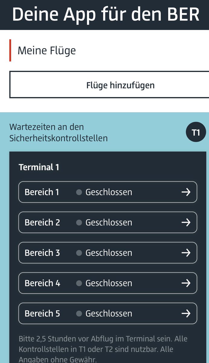 Michael_BILD's tweet photo. Der reibungslose Ablauf am #BER ist immer wieder faszinierend… https://t.co/tNGrEhcx5w