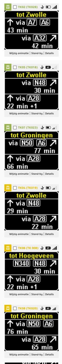 Abbink_VT's tweet photo. Na een lange en intensieve nacht met een enorme inzet van heel veel "mens en materieel" is het gelukt.... het 1e #4-0systeem (uit een serie van 4) met een lengte van ca. 5.5km staat op de #A28 tussen #Zwolle en #Meppel  💪🏻

#Abbink #Verkeerstechniek #afzetting #omleiding #barrier https://t.co/B7eQGLmCmy