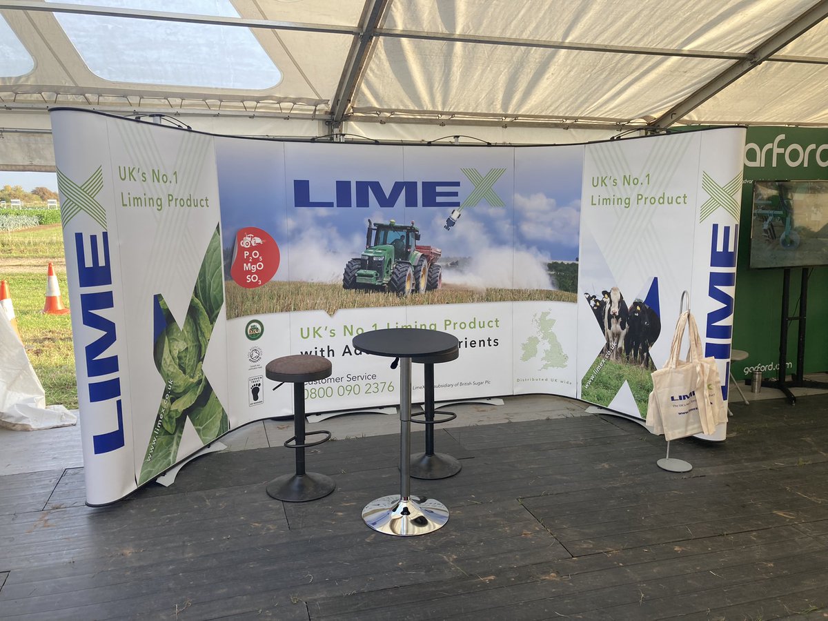 We’re all set up and ready to go! Make sure to stop by our stand and say hello!