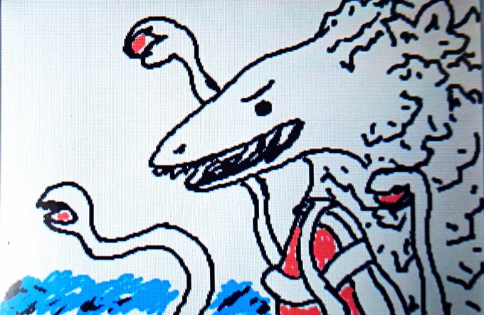 「white snake」 illustration images(Oldest)｜4pages
