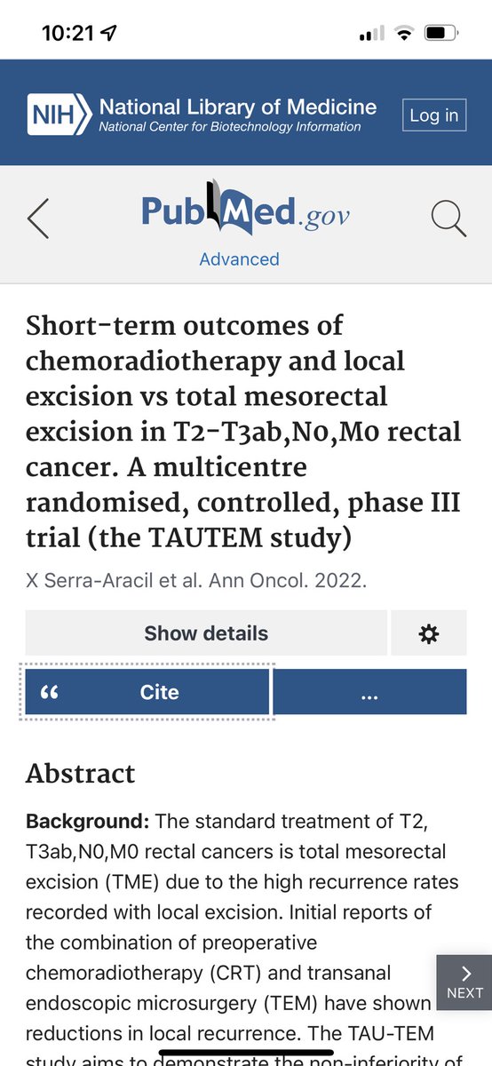The short-term outcomes of the TAUTEM study has already published in PubMed