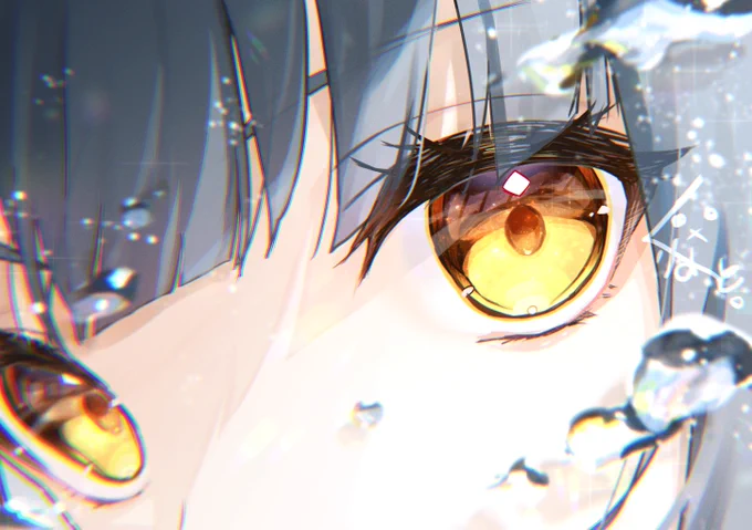 #原神 #行秋 #GenshinImpactふと行秋くんの目が好きだなぁ〜って思ったので。 