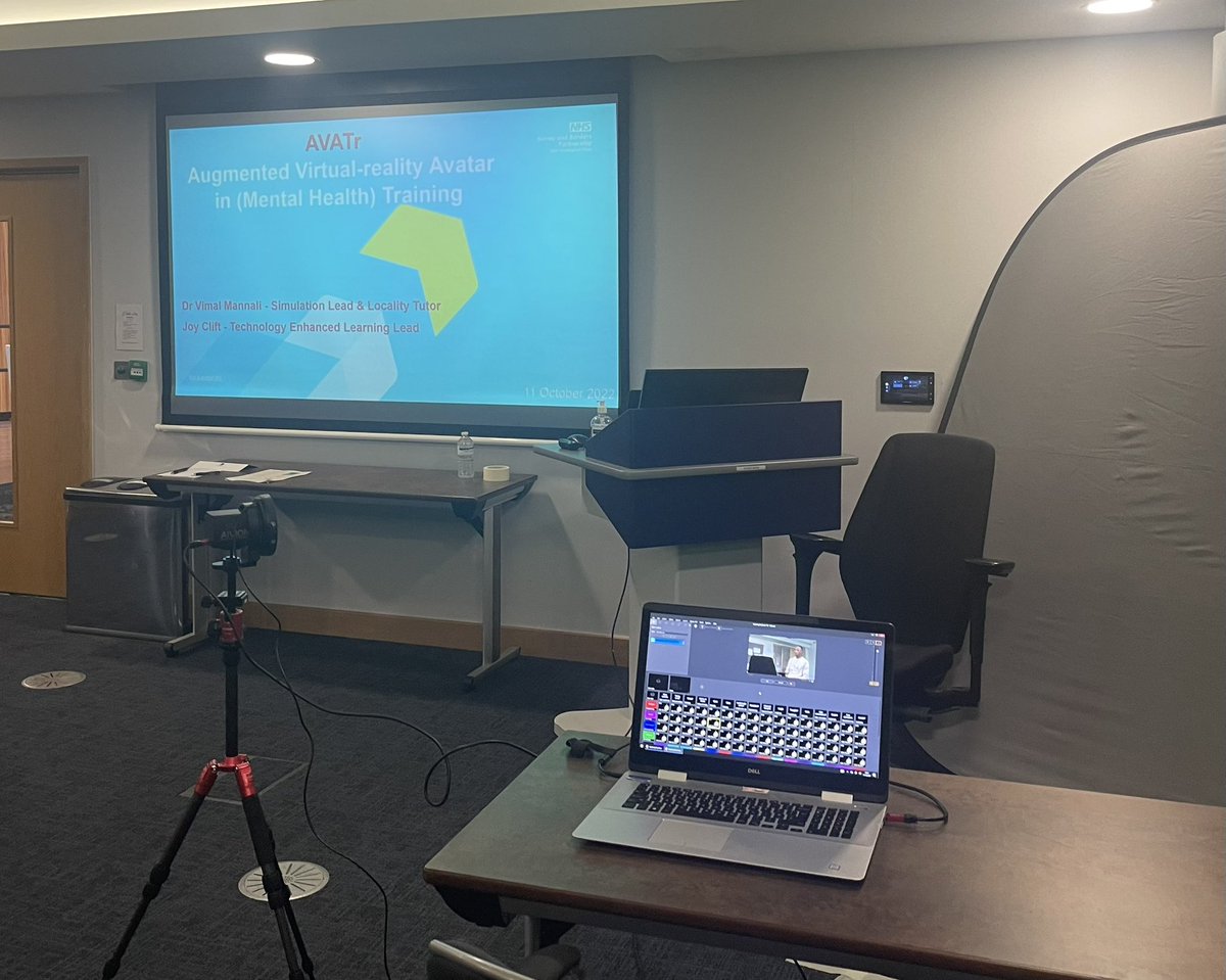Vimal K Mannali (@vimmannali) on Twitter photo Had an enthusiastic all day Debrief Training led by @andibuttri & #AVATr Refresher training <a href="/SiM4Psych/">Simulation for Psychiatry at Surrey & Borders</a> <a href="/sabpNHS/">Surrey and Borders Partnership NHS Foundation</a> @SabpEducation <a href="/jmudunko/">Jeremy Mudunkotuwe</a> #MedEdu #Psychiatry Had an enthusiastic all day Debrief Training led by @andibuttri & #AVATr Refresher training <a href="/SiM4Psych/">Simulation for Psychiatry at Surrey & Borders</a> <a href="/sabpNHS/">Surrey and Borders Partnership NHS Foundation</a> @SabpEducation <a href="/jmudunko/">Jeremy Mudunkotuwe</a> #MedEdu #Psychiatry