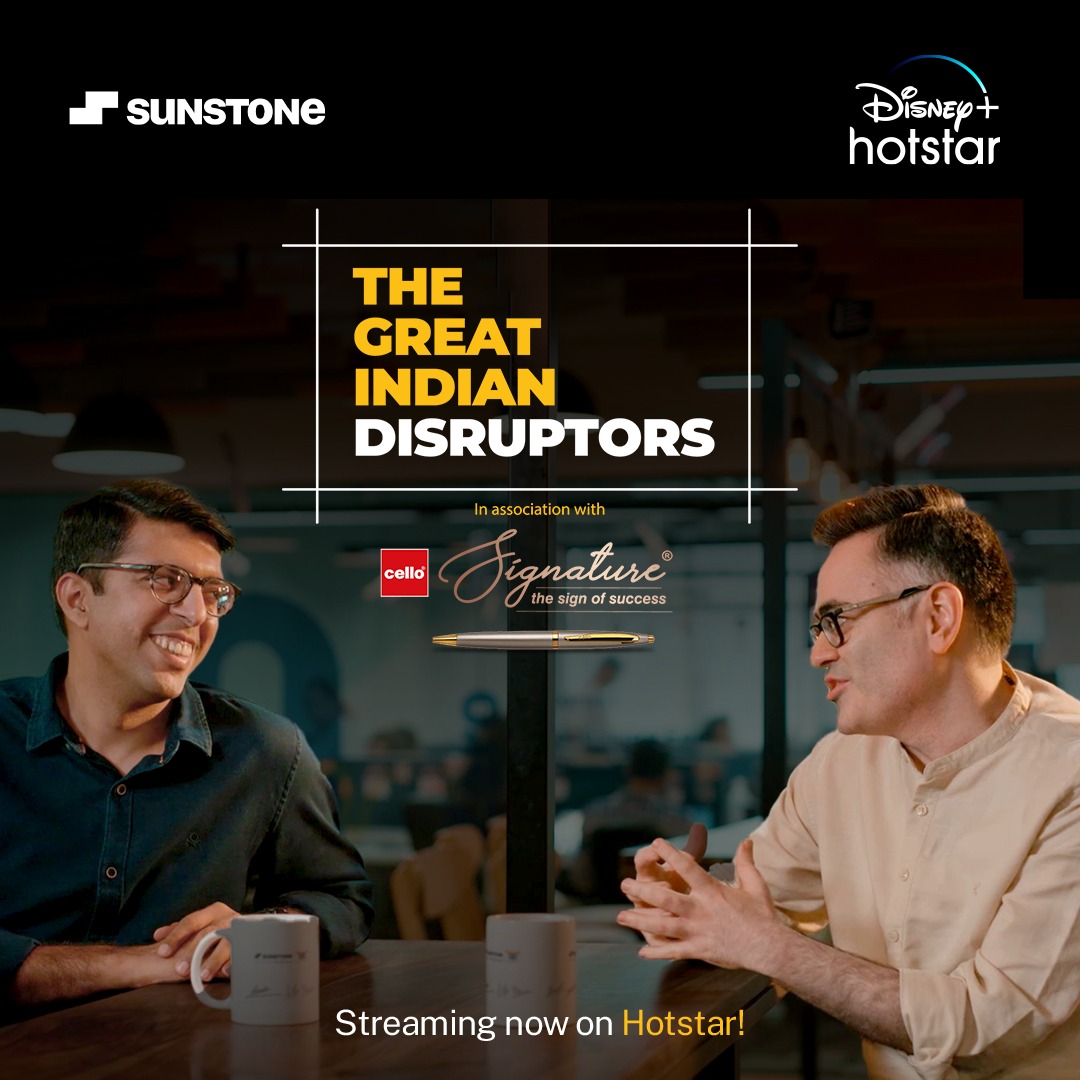 We're beyond humbled and excited to share our story through the lens of #Hotstar's #TheGreatIndianDisruptors. 

Watch the episode to know our journey &amp; our ambition to carve a niche for ourselves in the Indian #Edtech space. bit.ly/3et7cF1

 #streaming #disneyplushotstar