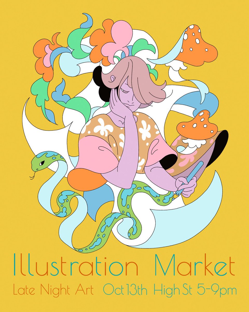 「btw I'm selling my wares in Auckland tom」|Hana Chataniのイラスト