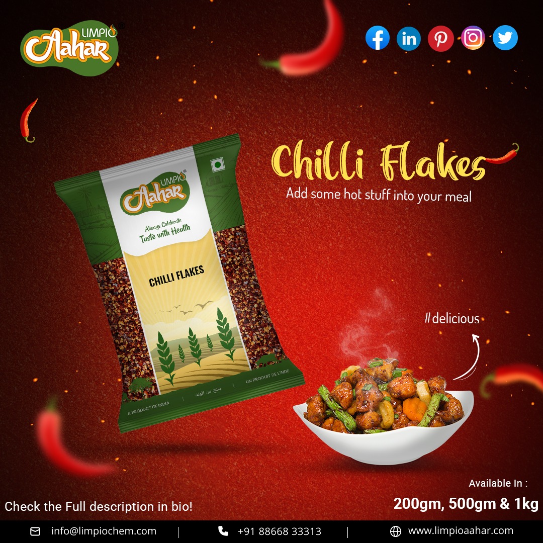 limpioaahar's tweet photo. Read the Caption
-
Chilli flakes are small pieces but they're hot🌶️🌶️
#aahar #limpio #limpioaahar #BaldhaExport #indianglossary #spices #pulses #dryfruit #healthy #fresh #chilliflakes #hotstuff #meal #delicious #spicy #hotsauce #hotpeppers #chili #powderspices #spicesexporter https://t.co/SCgFHt8RF0