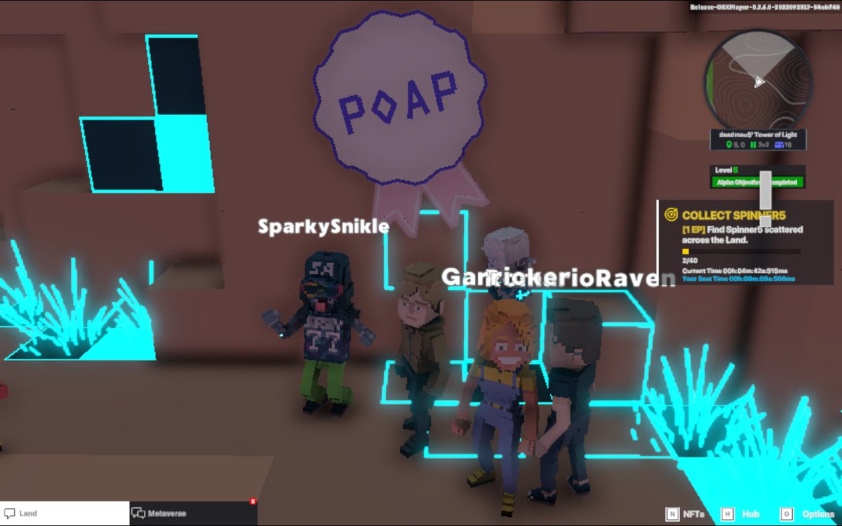 NicoleWW5's tweet photo. @TheSandboxGame @deadmau5 I just participated in the #SandboxAlphaS3Giveaway for a chance to win 500 SAND! Found George from the Metaglitch in @deadmau5's Tower of Light, check out my screenshot below!
👇 https://t.co/JXx916qb58