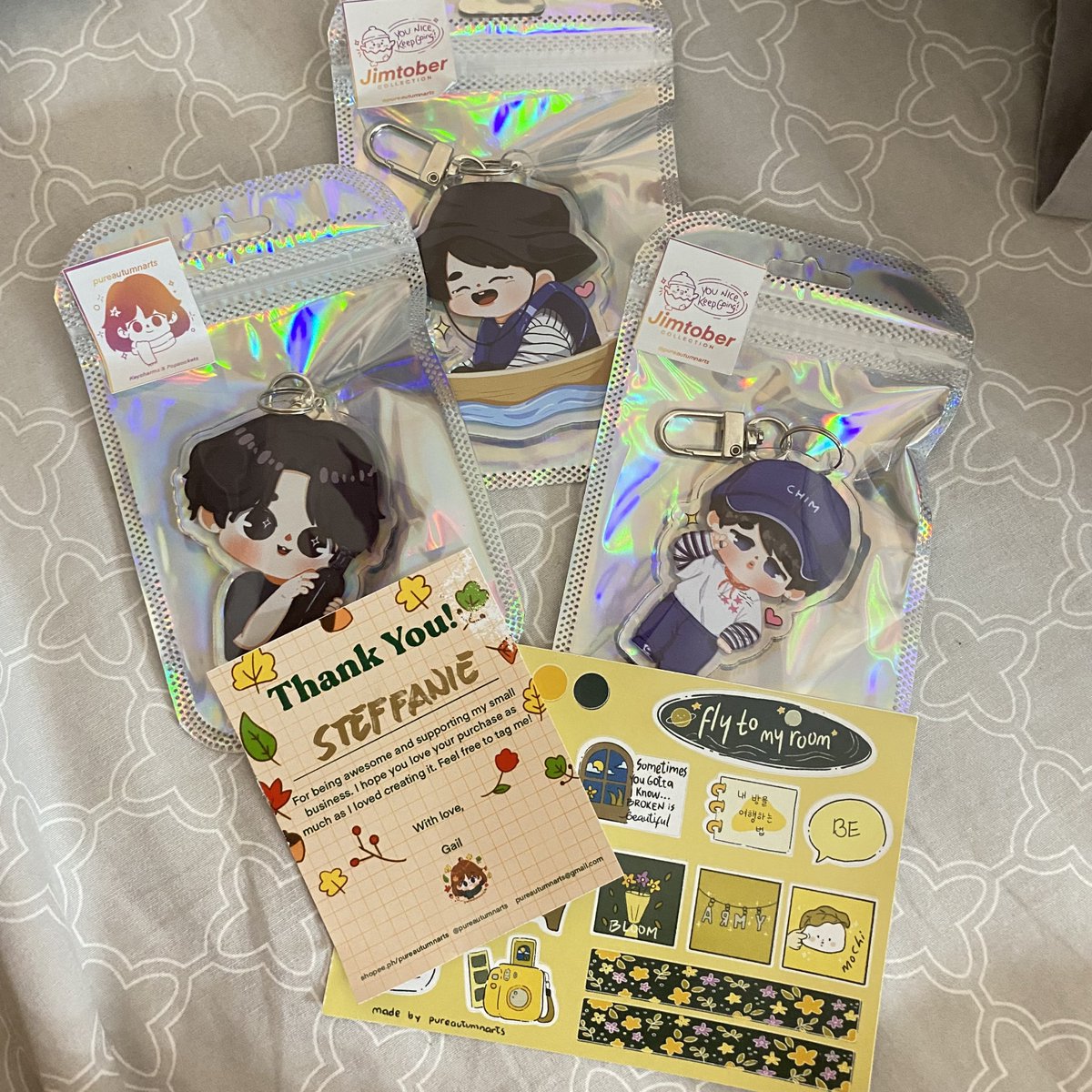 koomicute's tweet photo. ꒰ 💌: #mailforkoomi ꒱

i will cri 🥹 these are so cute huhu i’m so glad i got to order these 🫶🏻 thank you so much @pureautumnarts https://t.co/TW80u24XUY