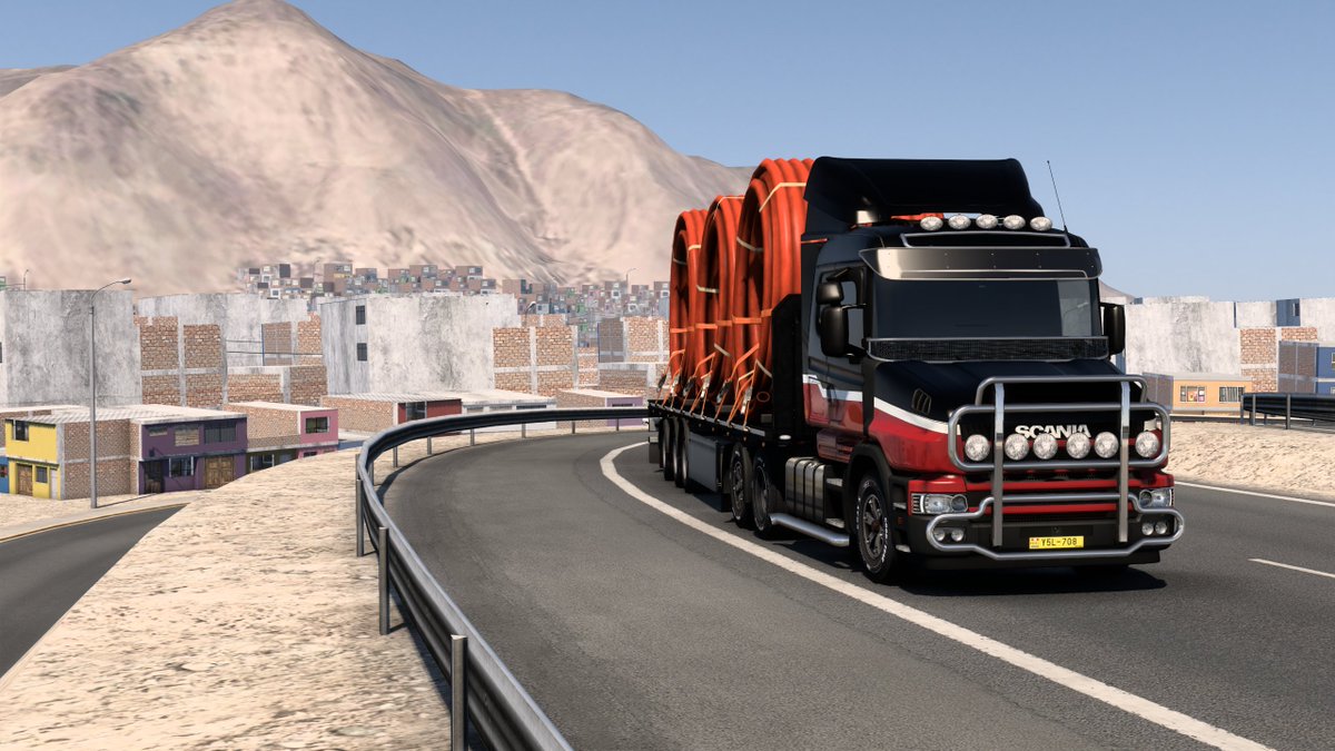 Stewbacca31's tweet photo. Euro Truck Simulator 2 - Peru Roads
#EuroTruckSimulator2 #ETS2 #BestCommunityEver
#PeruRoads #Peru #Scania #ScaniaT #Mod #videogames #simgaming
@SCSsoftware https://t.co/rmRMVo6Tu4