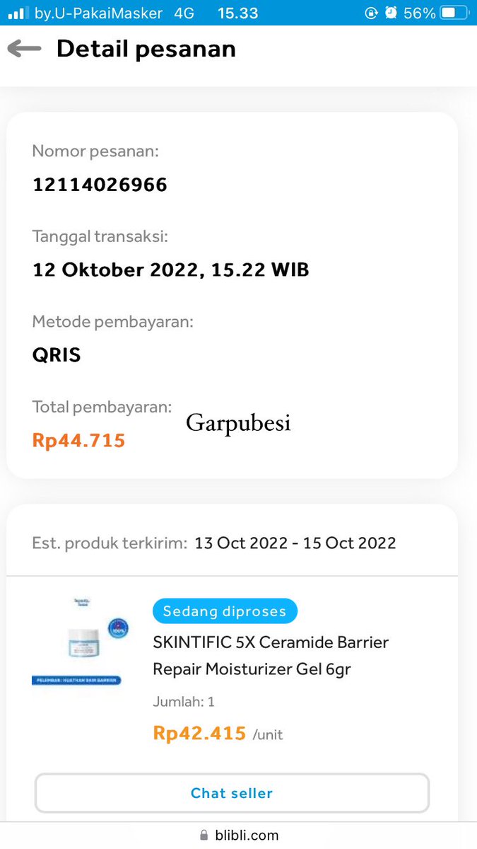 garpubesi's tweet photo. @bliblidotcom Bismillah! Wish me luckkkk🥰 #BlibliHisteriaSeru1010 #BliblixNCT127 https://t.co/TH9D9KZTak