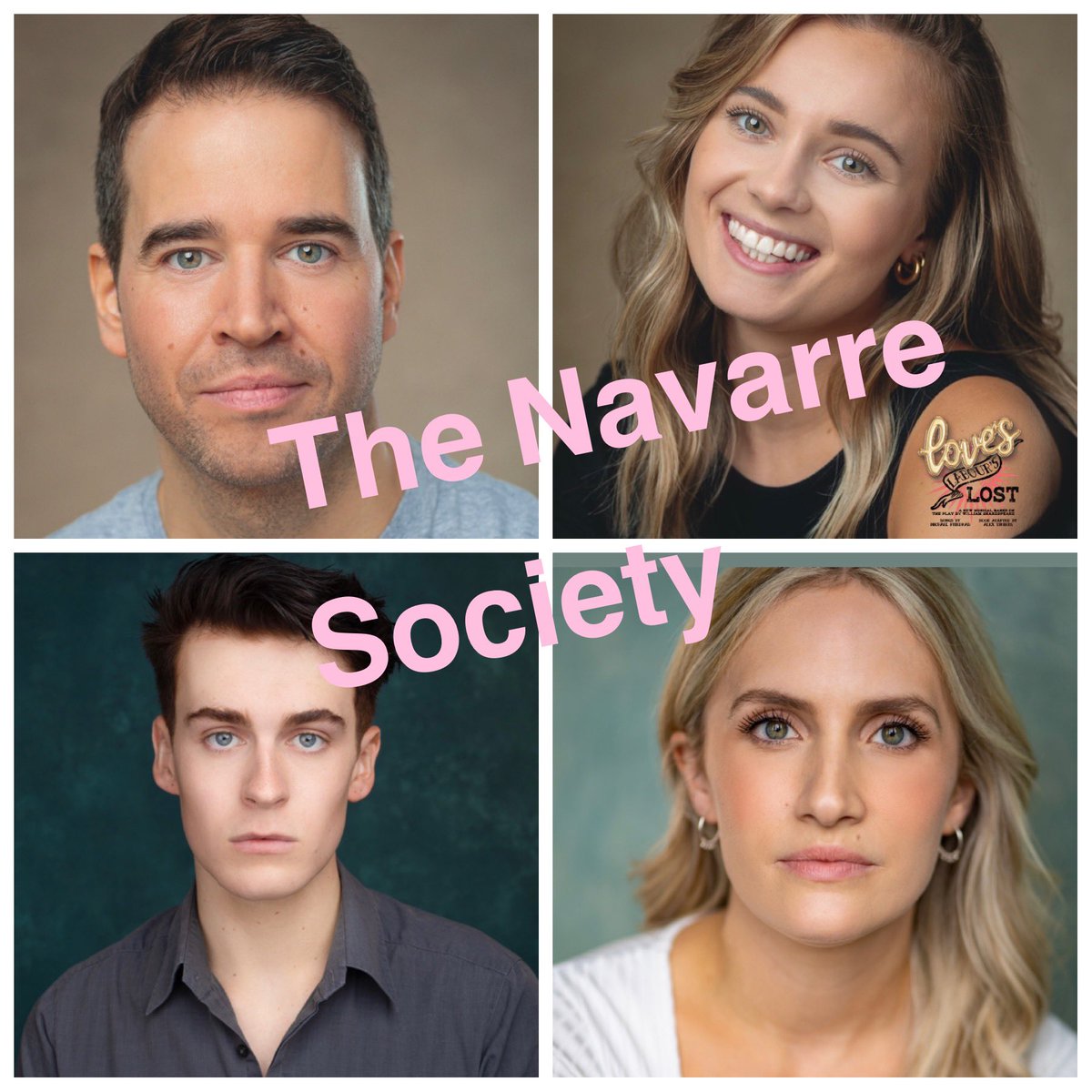 #LovesLaboursLosttheMusical <a href="/TheUnionTheatre/">The Union Theatre</a> Next week . King <a href="/jamesloynes/">James Loynes</a> ,Berowne <a href="/roryconnolly_/">rory</a>  Dumaine <a href="/xoliviamoloney/">liv</a> and Longaville  Eleanor Hassall. Tickets from uniontheatre.biz #dramaschool #Shakespeare #newlondontalent #lsmtlove