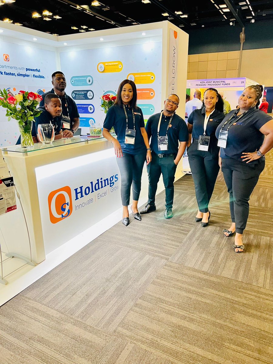 NNteleko's tweet photo. #CIGFARO2022 #TeamOS ready to engage with local government on technologies that enable municipalities to deliver services to their people.  @holdings_os #mscoa embracing the District Development Model to stretch the Rand of the public purse #DDM @OSB_Amplifier @cigfaro_editor https://t.co/MiMmQxVGXD