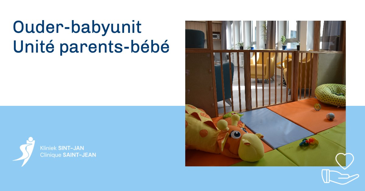 Nouvelle unité parents-bébé : un accueil de jeunes parents, confrontés à divers problèmes psychiatriques après la naissance, et de leur bébé. Met 5 kamers voor ouders en hun baby wil #klinieksintjan tegemoet komen aan grote zorgnood in België. 👉 bit.ly/3ejAXbC
