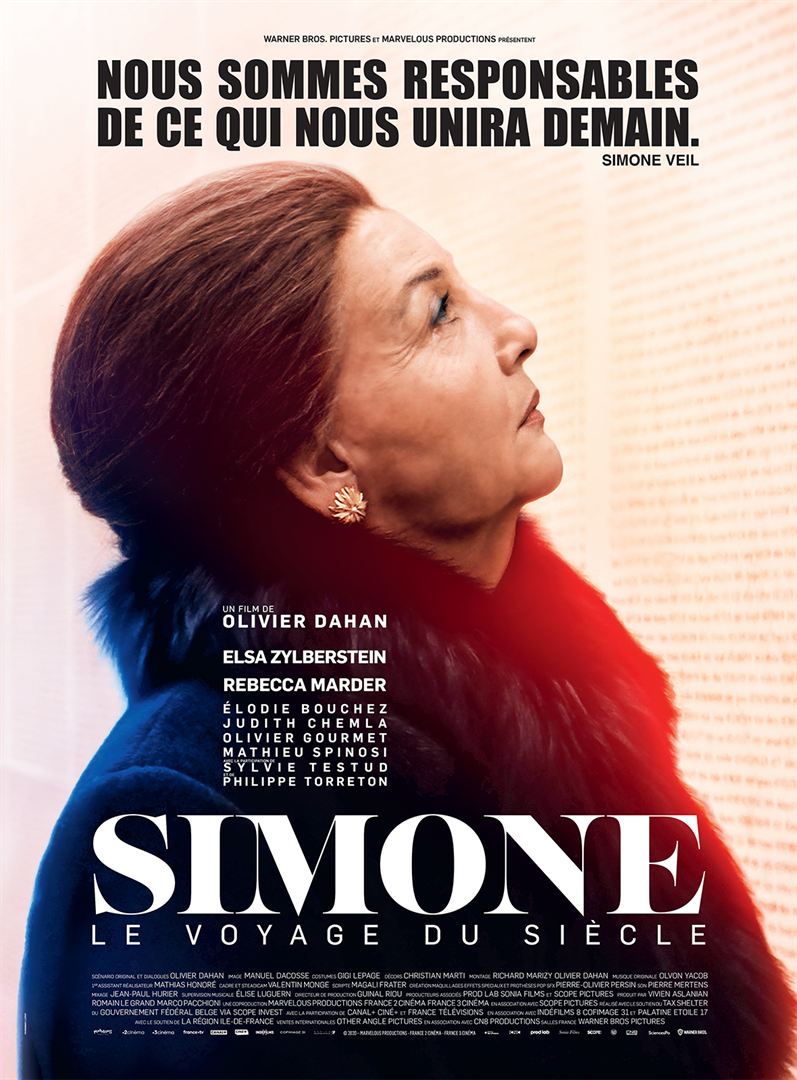 soficaindefilms's tweet photo. "SIMONE, LE VOYAGE DU SIECLE", réalisé par Olivier Dahan avec Elsa Zylberstein, Rebecca Marder et Elodie Bouchez sort aujourd'hui en salles !
@warnerbrosfr
#otheranglepictures
#marvelousproductions
#SimoneLeVoyageDuSiecle https://t.co/wFS08XX3Sk