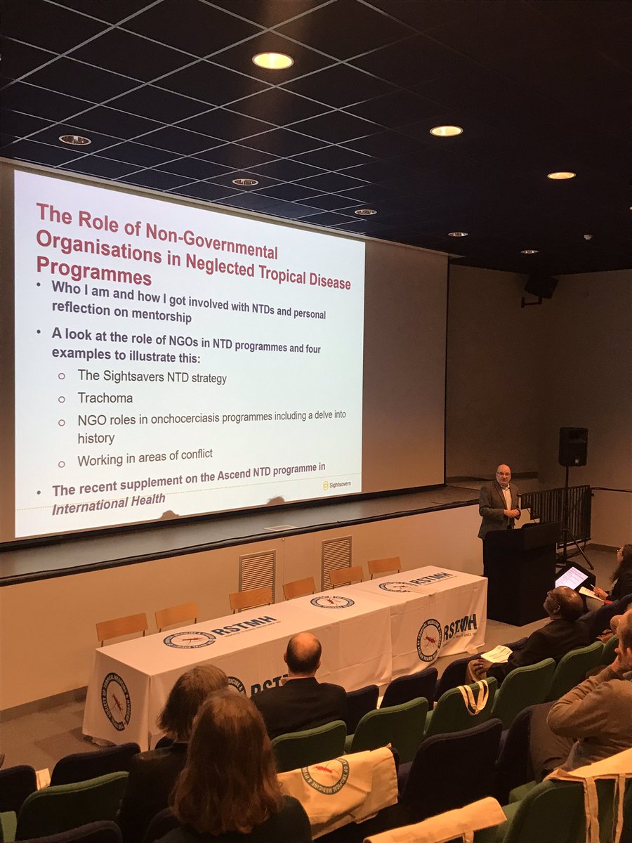 RSTMH's tweet photo. First up this morning at the RSTMH Annual Meeting is Simon Bush, RSTMH’s new president and @Sightsavers Director of NTDs, who is delivering his Presidential Address #RSTMH2022 https://t.co/4hTBfWaPIn