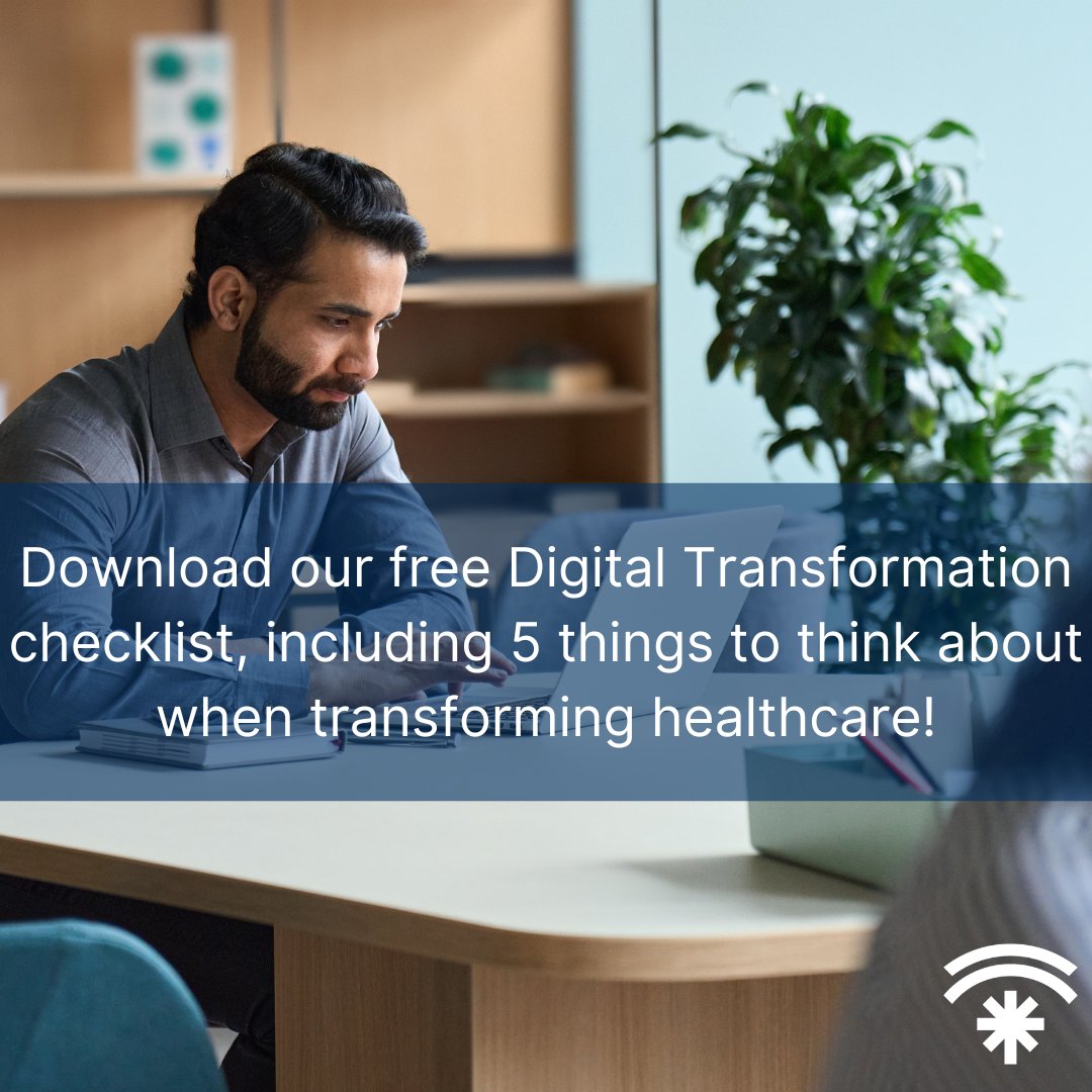 '‘Five things to think about when transforming healthcare organisations' is a free downloadable Digital Transformation checklist offered by KCL Digital. 

🌐kcl-digital.com
 
#KCLDigital #DigitalHealth #Consultancy #NHS #DigitalChecklist