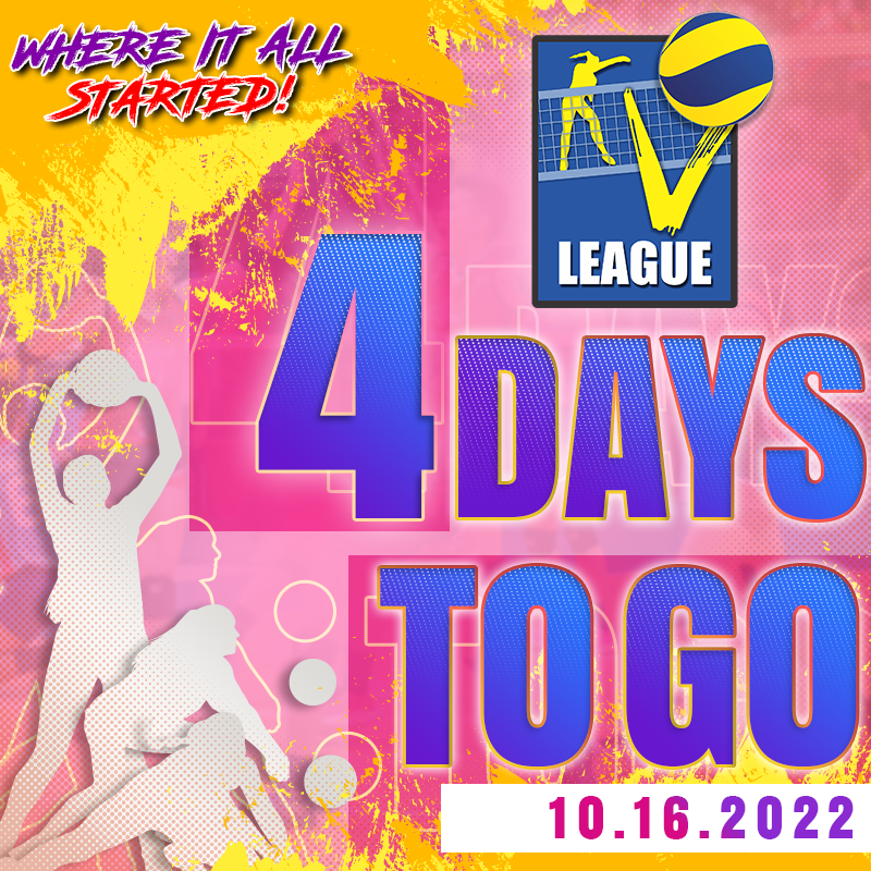 Countdown in on. 4 more days #vleague2022